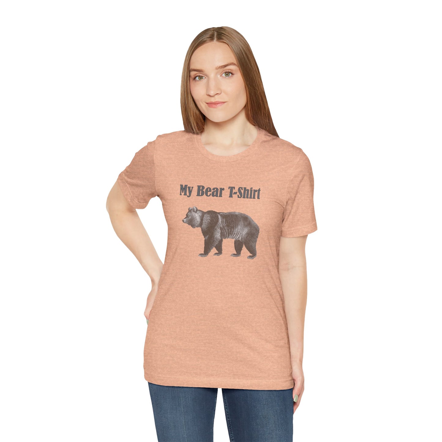 Unisex Cotton Tee Shirt with animals Print