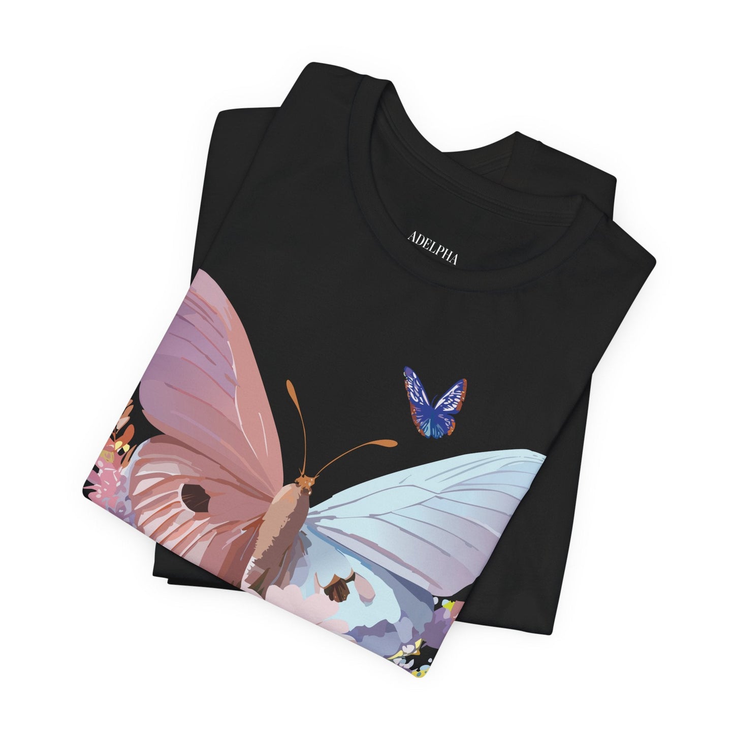 Butterfly Graphic Tee Unisex Jersey Short Sleeve Artwork By Adelpha