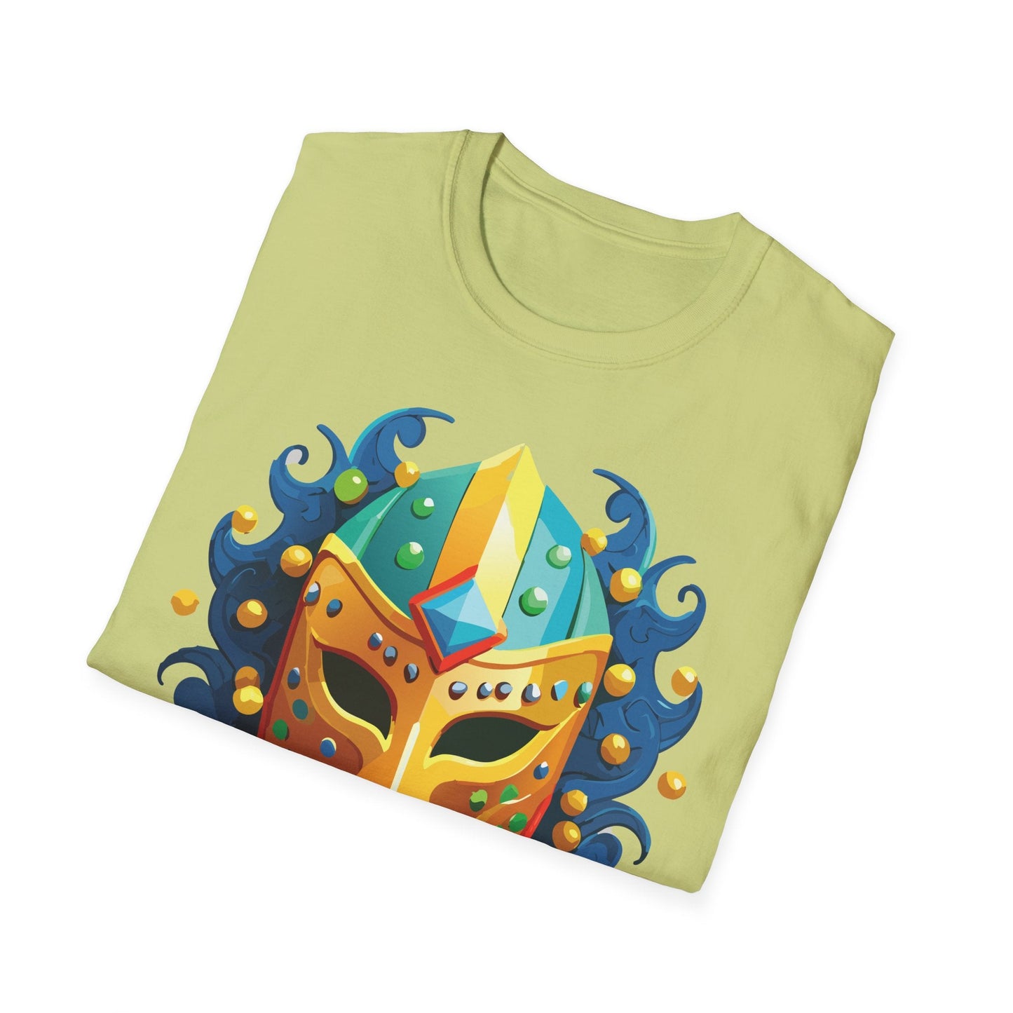 Unisex Mask Tee Shirt Gildan Softstyle 64000 100 Percent Ring Spun Cotton Comfort