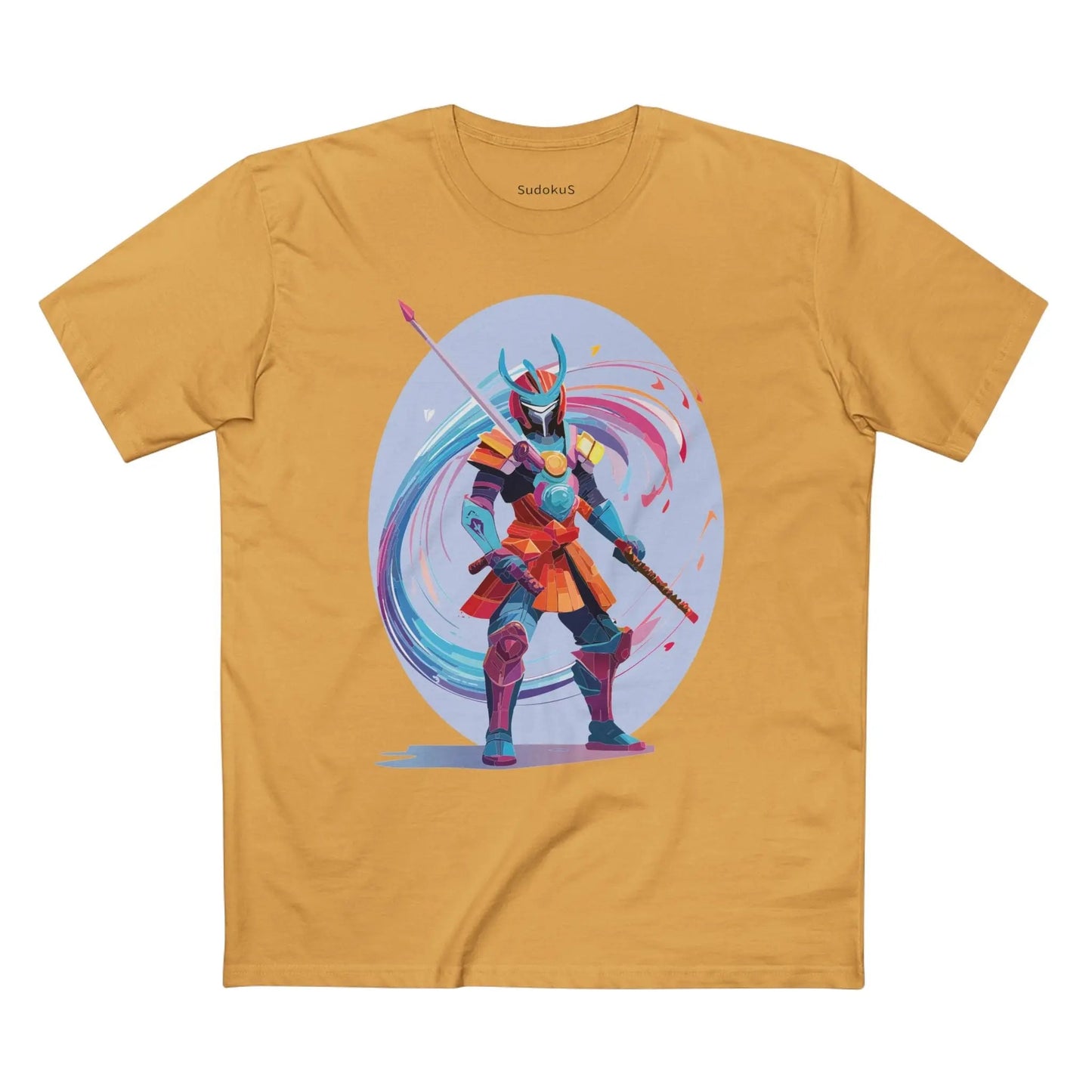 Samurai Graphic Unisex 100 Cotton Staple Tee 19