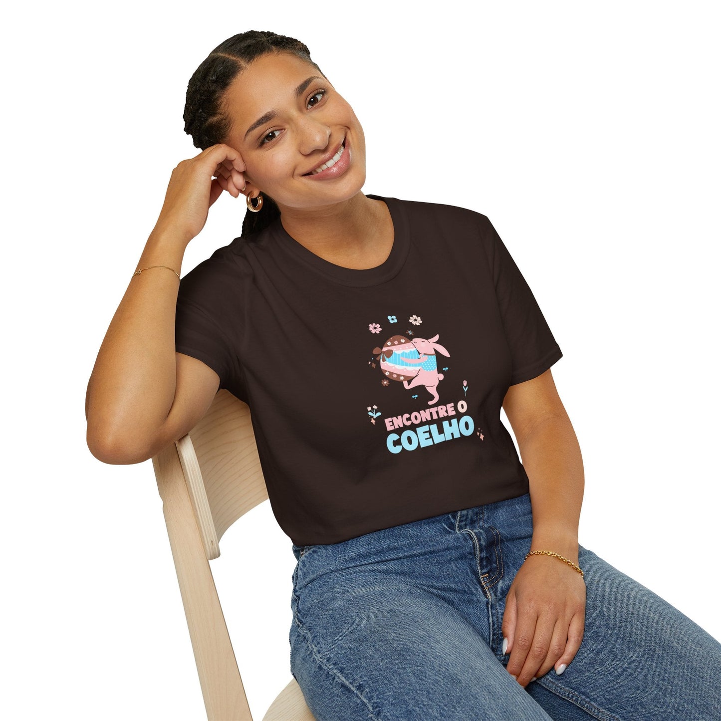 Easter Bunny T Shirt Unisex Easter Design Tee Shirt With Signature Prints Gildan Softstyle 64000