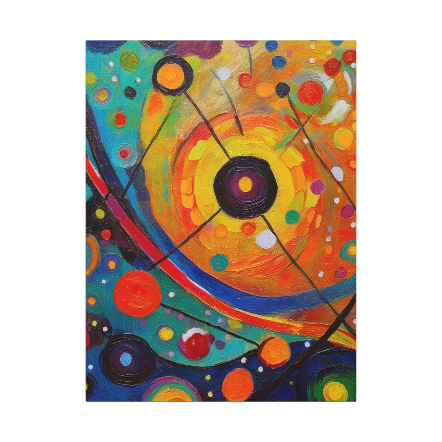Abstract Oil Painting Print Canvas 20x24,20x30,24x30 24x32,24x36,30x40 32x48,36x48,40x60 Pine-Wood Inner Frame ABS-133