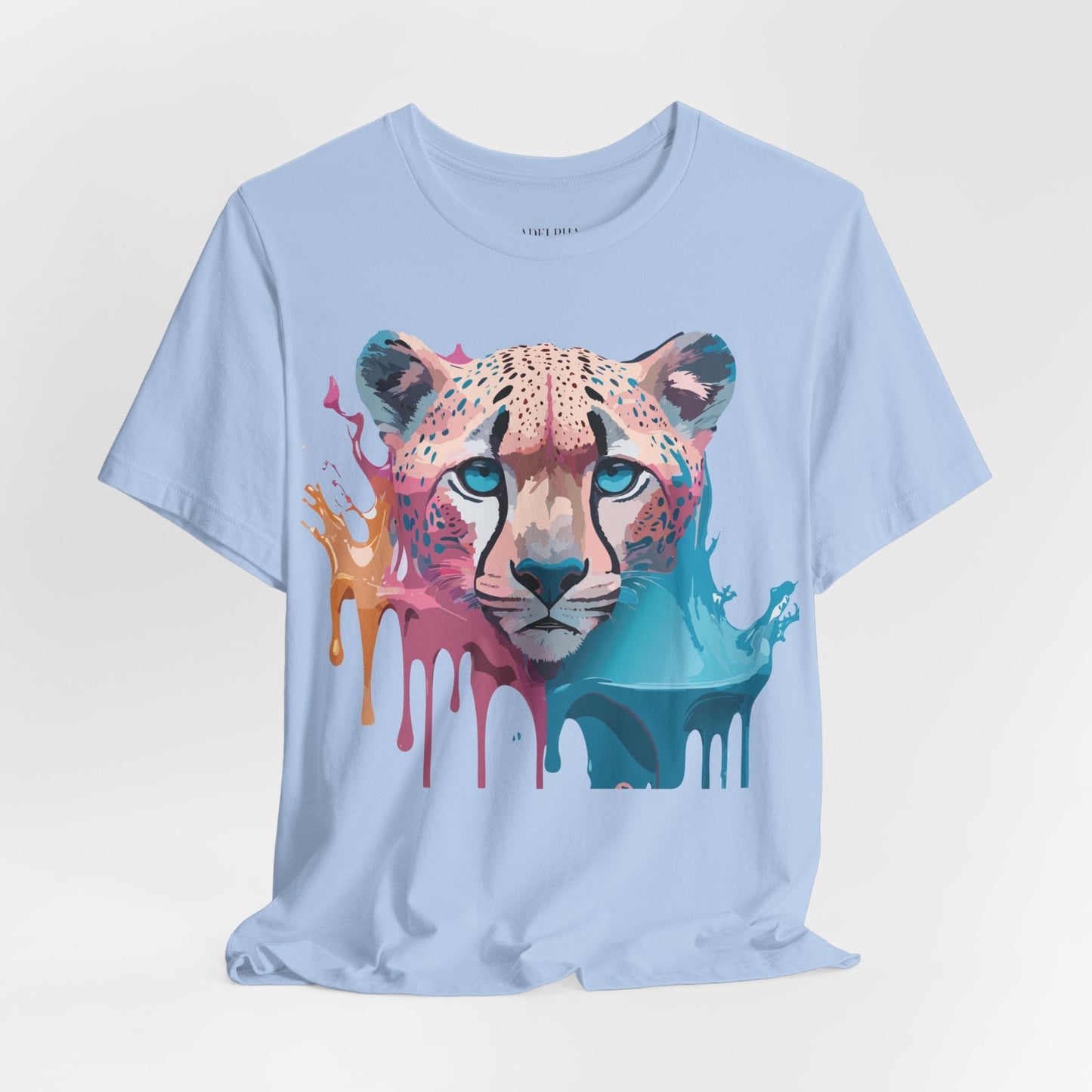 Cheetah Graphic Tee Unisex Jersey Short Sleeve Vintage Inspired Artwork Adelpha