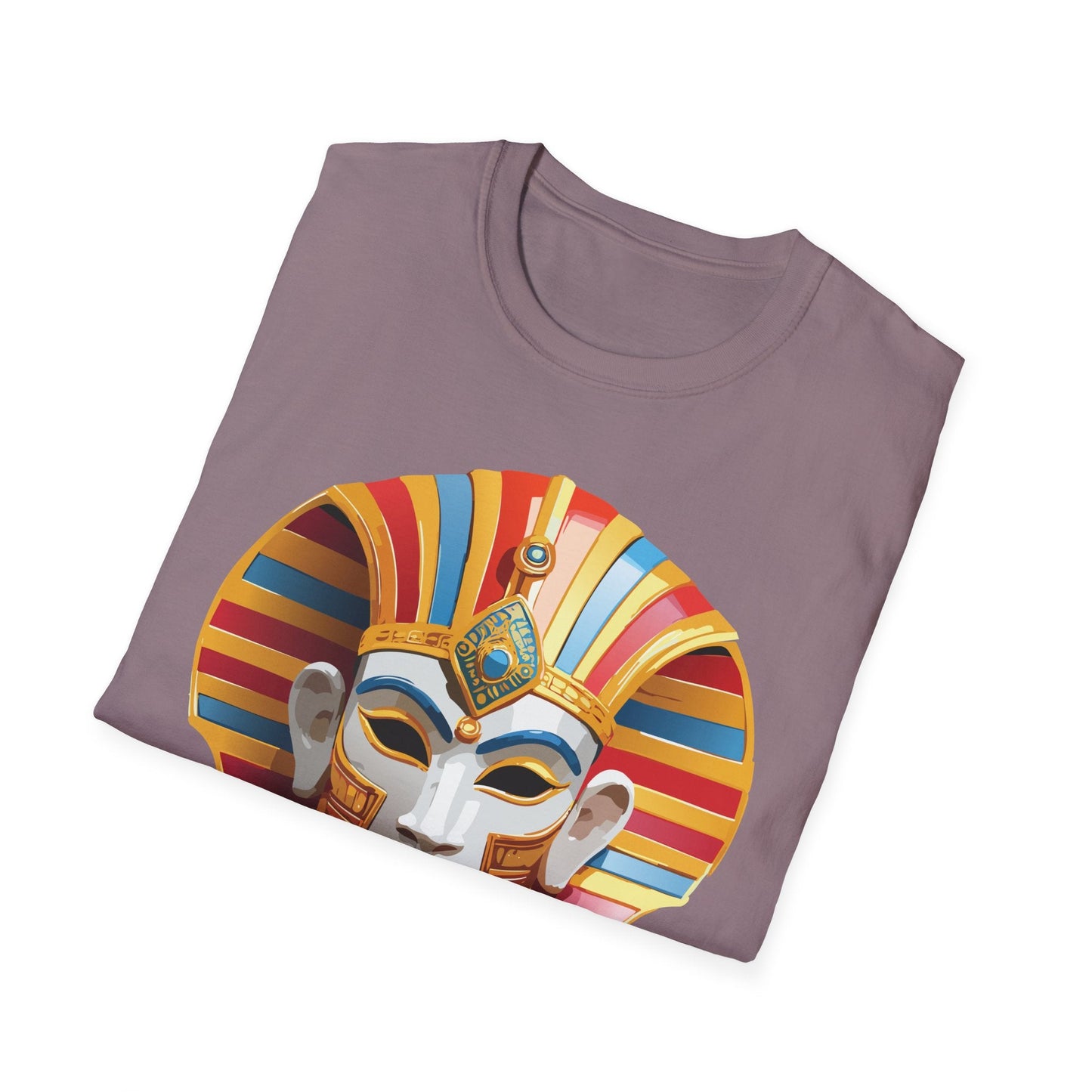 Mask Tee Shirt Unisex Art Design Masquerade Tee Gildan Softstyle 64000 Lightweight Cotton
