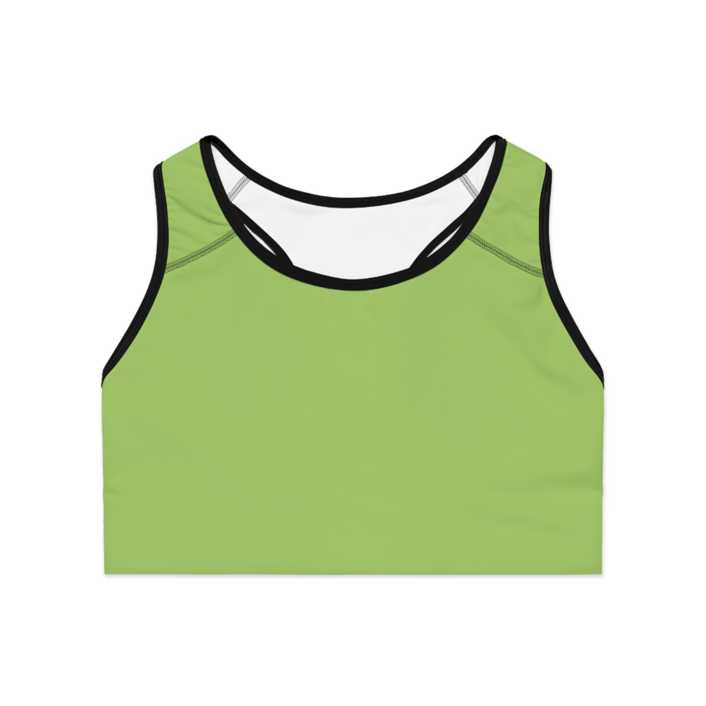 Green Color Sports Bra, Green Sports Bra 13