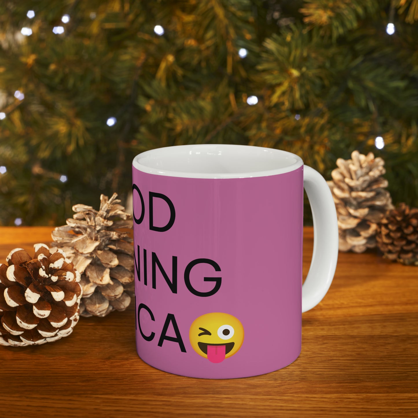 Coffee & Tea Mug with Good Morning America Signature