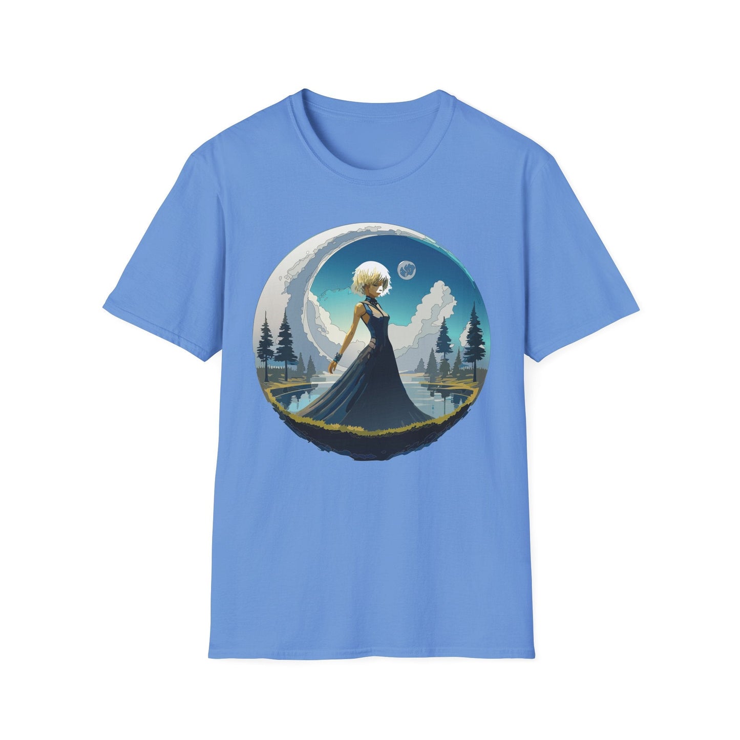 Womens Graphic T Shirt Art Design Tee Gildan Softstyle 64000 Unisex Short Sleeve