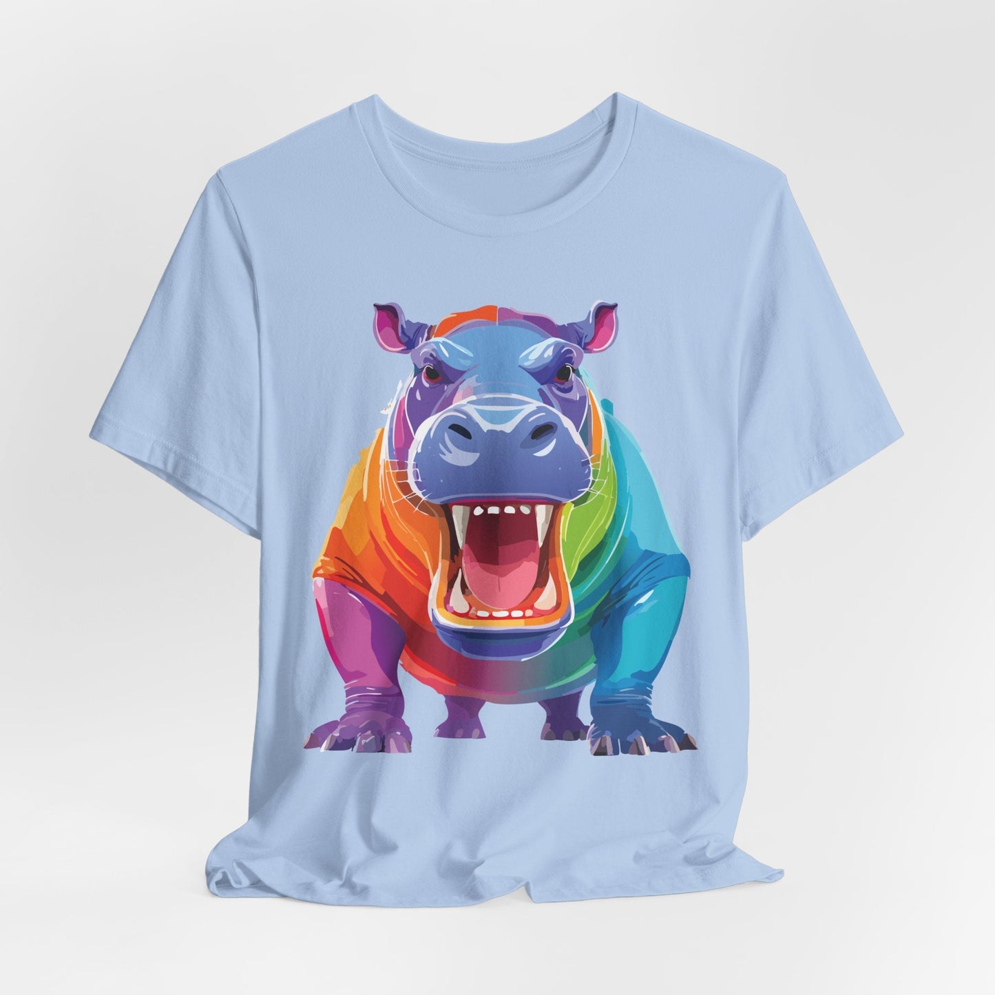 Unisex Animal Tee Shirt With Art Design Wild Animals Graphic Tee For Men Women All Sizes