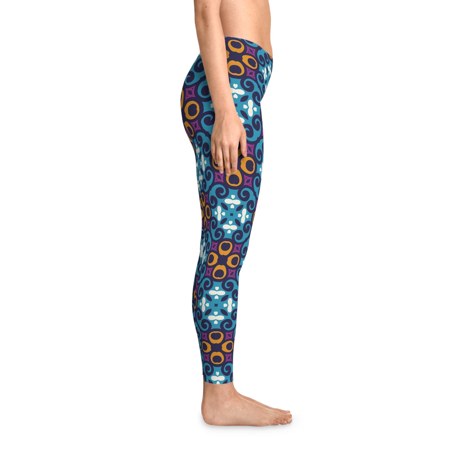 Leggings with Traditional print