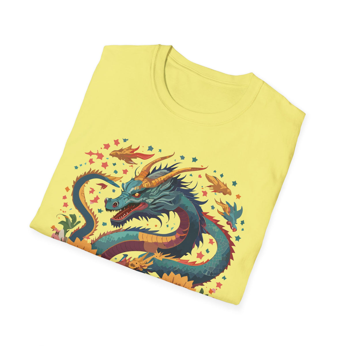 Dragon Graphic Tee Gildan Unisex 100 Cotton Tee Shirt with Animal a33