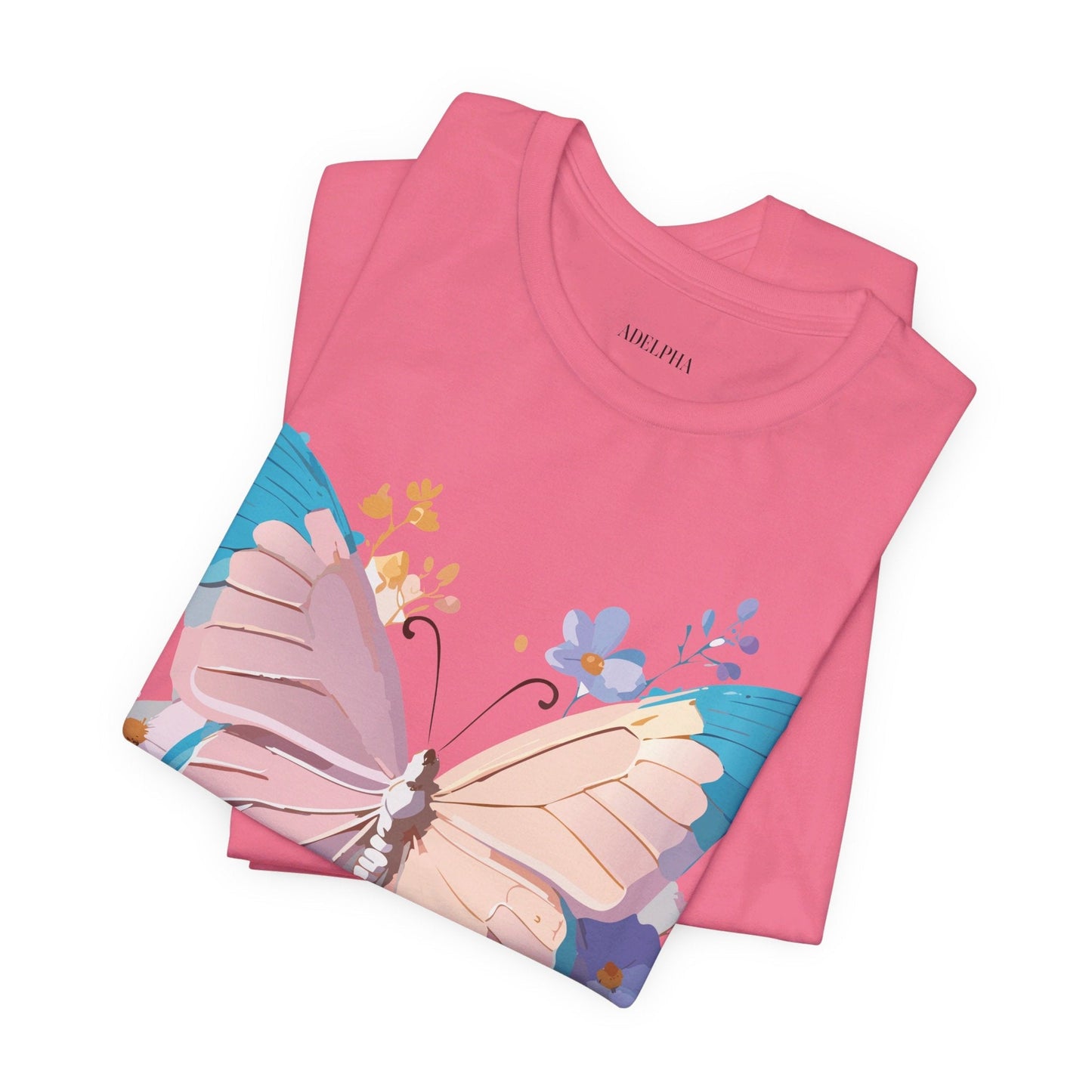 Butterfly Graphic Tee Vintage Inspired Adelpha Unisex Jersey Short Sleeve