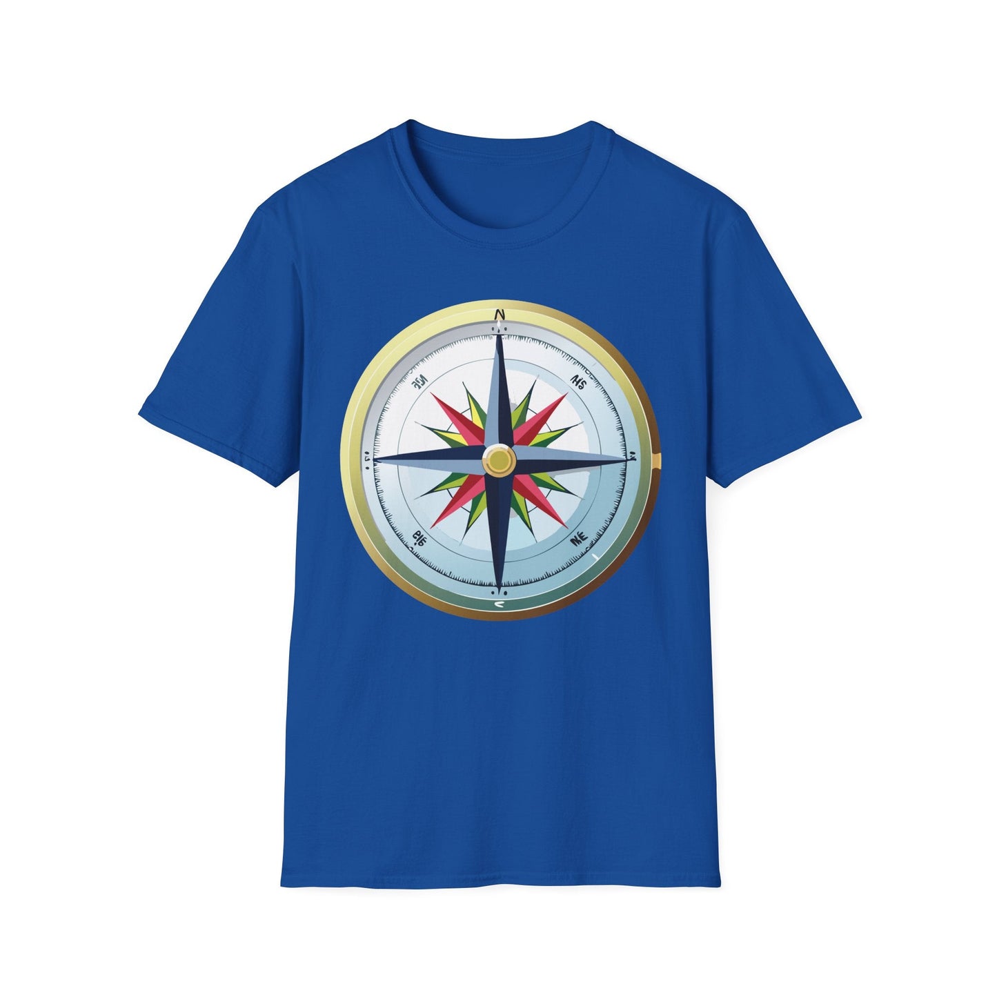 Compass Navigator Graphic Tee Unisex 100 Cotton 6