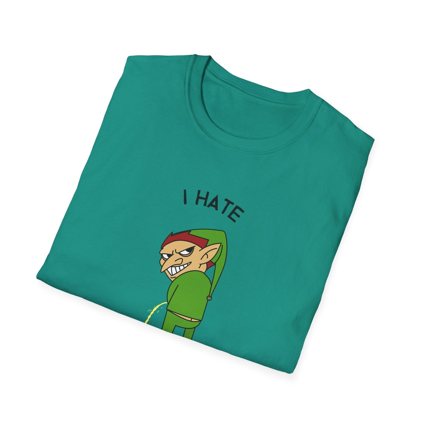 Unisex Easter T Shirt With Art Design Softstyle 100 Percent Ring Spun Cotton Lightweight Tee