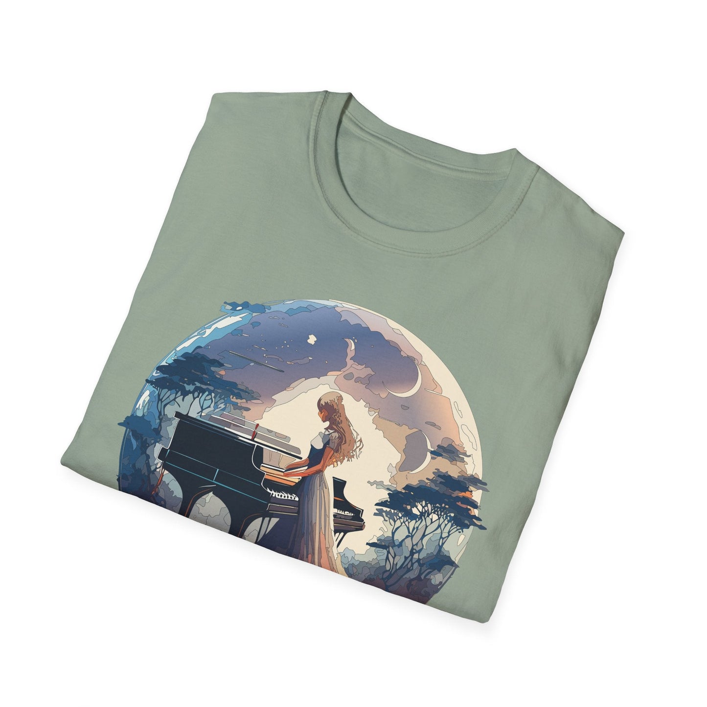 Womens Graphic T Shirts Art Design Shirt Unisex Softstyle Gildan 64000 Short Sleeve