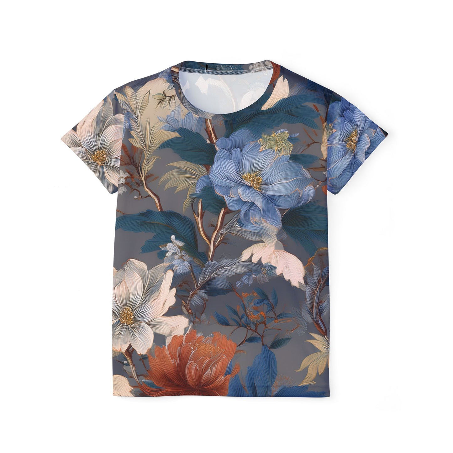 Women Poly Shirt with Floral Print F333