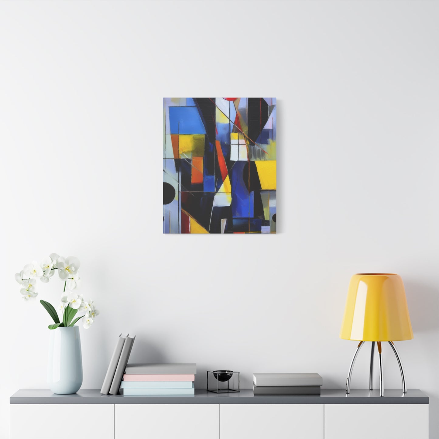 Abstract Colors Painting Print Canvas 20x24,20x30,24x30, 24x32,24x36,30x40, 32x48,36x48,40x60 Pine-Wood Inner Frame ABS-34