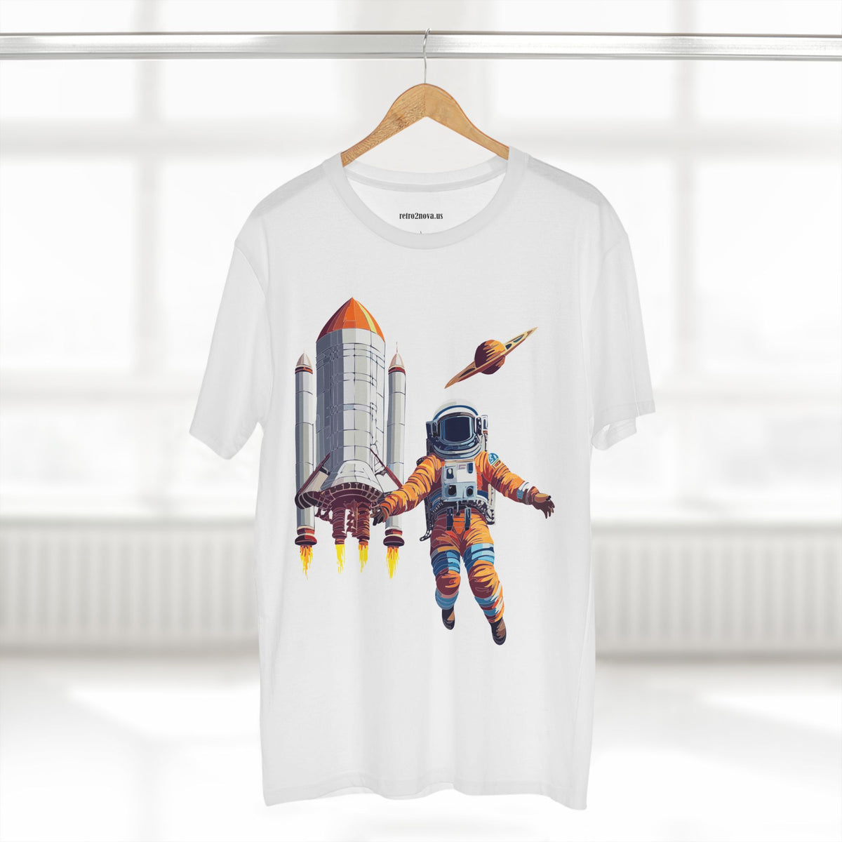 Cosmos Astronaut Graphic Tee Staple Unisex 100 Cotton Tee Shirt - CS-7