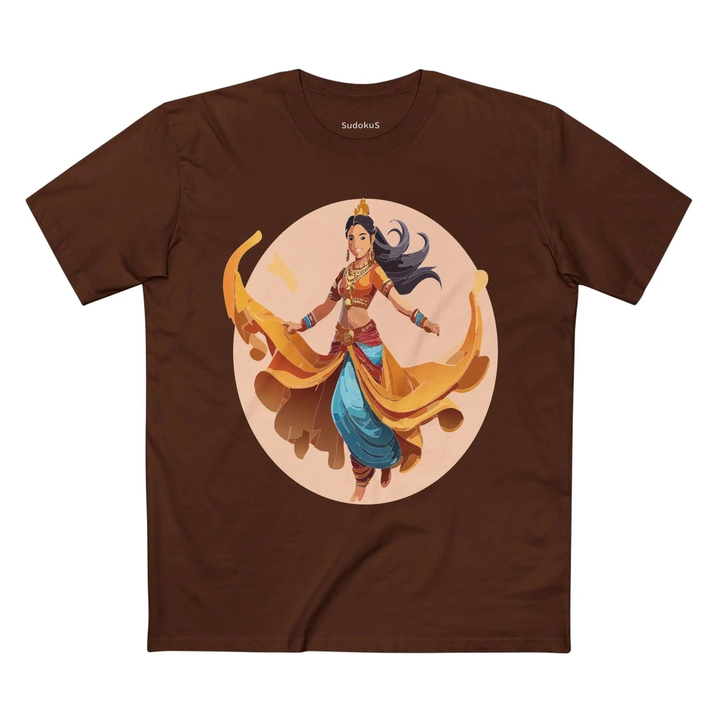 Dancer Graphic Unisex 100 Cotton Staple Tee 7
