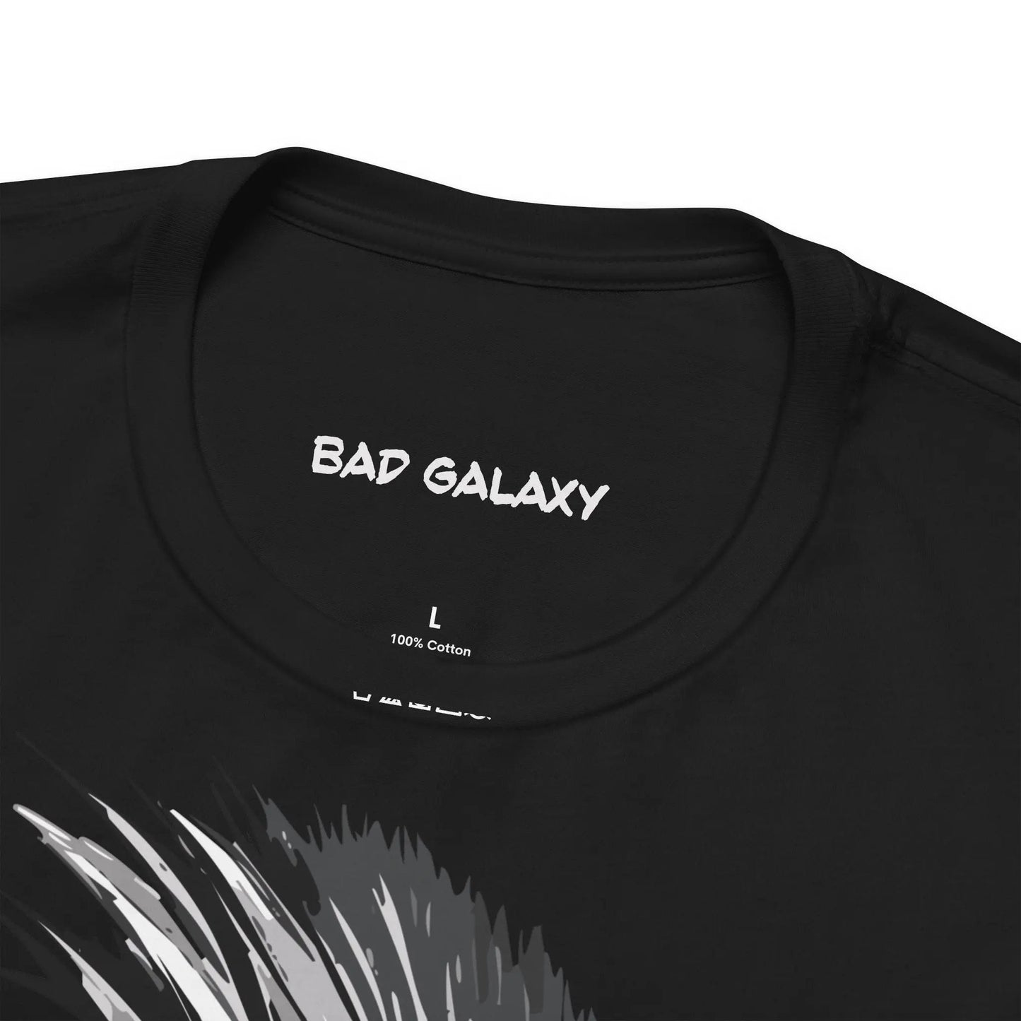 Punk Rock Tee Shirt From Bad Galaxy Made To Order 100 Percent Cotton USA Eco Friendly Inks