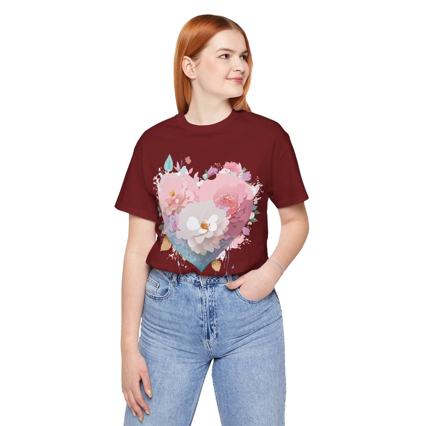 Valentine Graphic Tee Unisex Adelpha Vintage Inspired Art Shirt For Everyday Wear