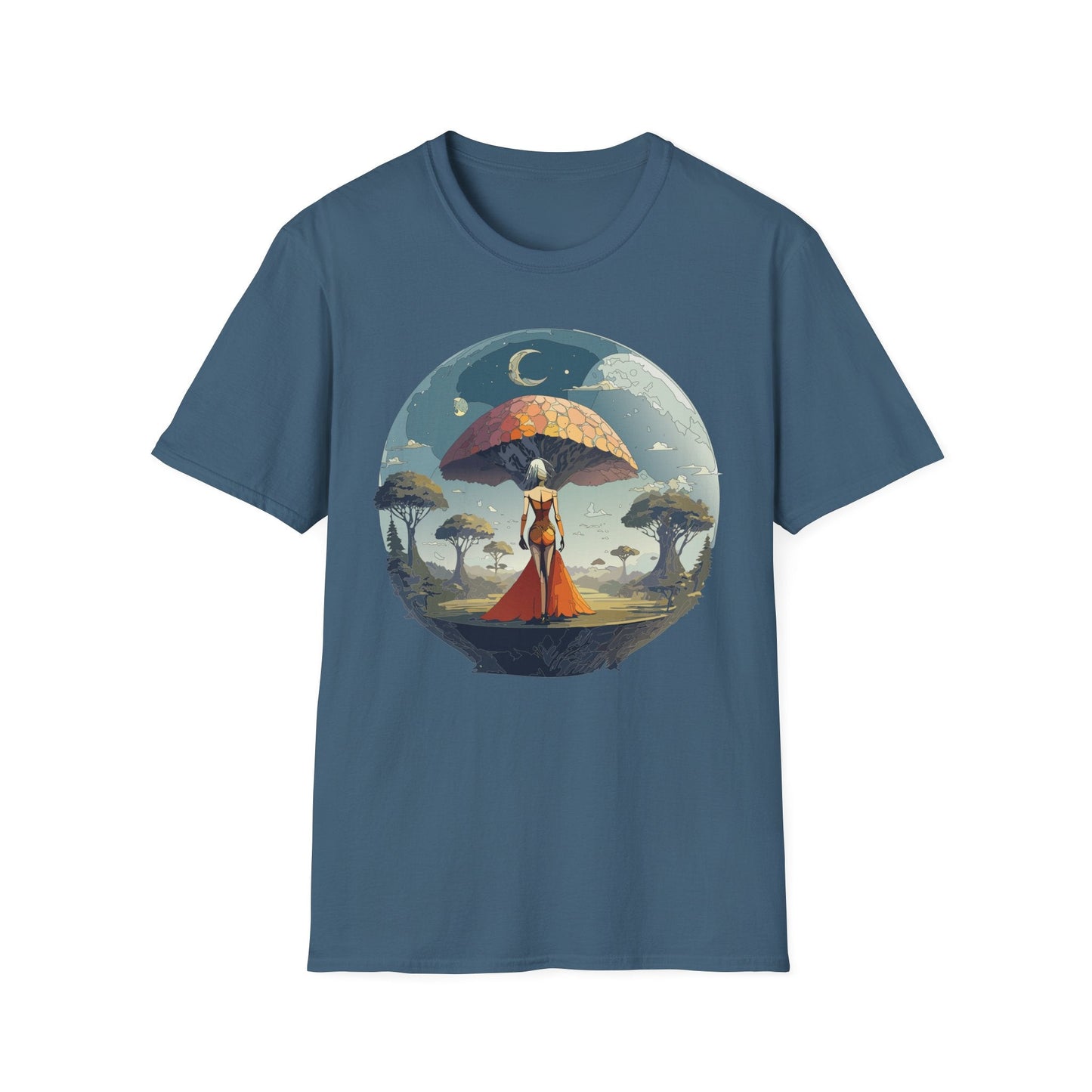 Womens Graphic T Shirts Art Design Shirt Softstyle Casual Tee 64000 Gildan Ring Spun Cotton