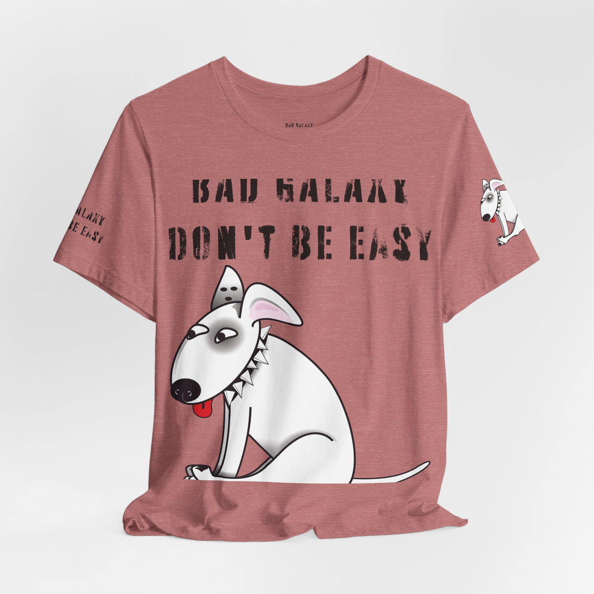 Funny Dog Graphic Unisex Cotton Bella+Canvas Tee with Art Design b86