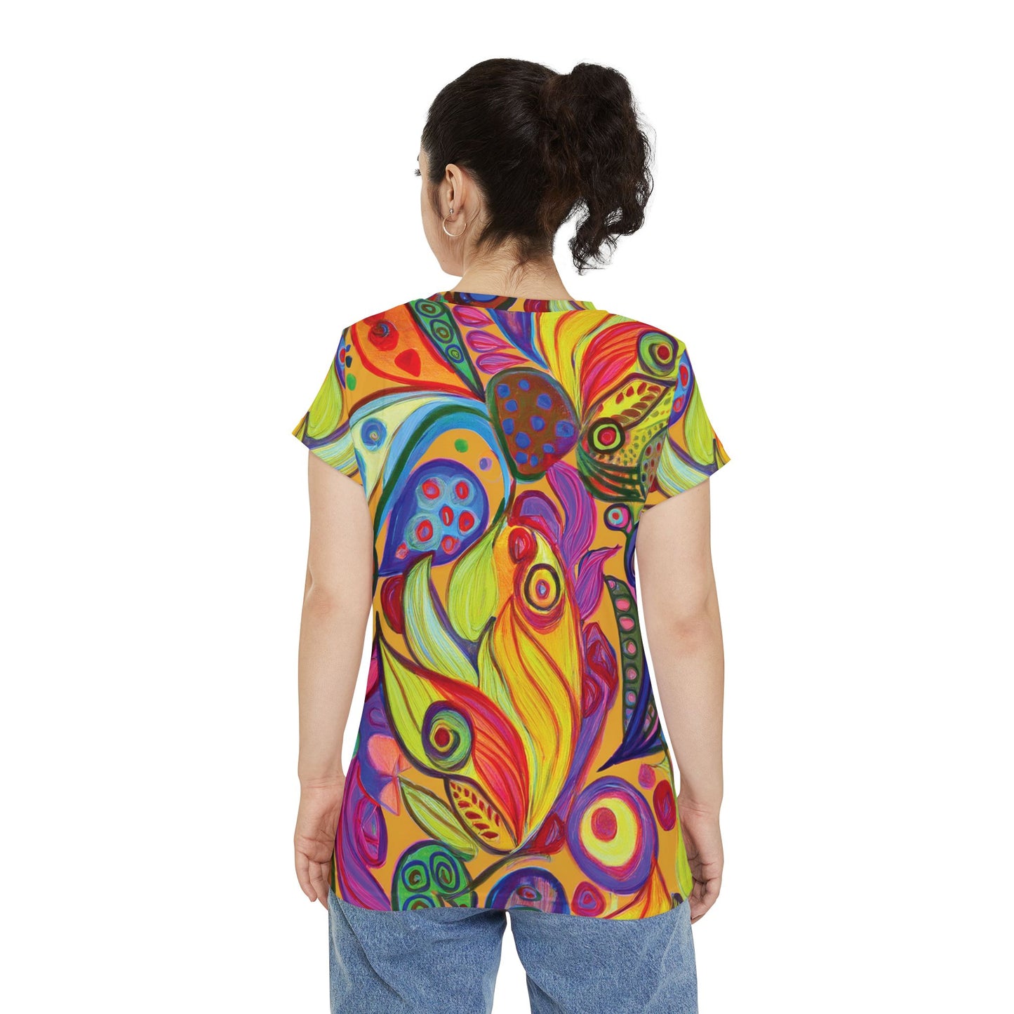Abstract Print Shirt