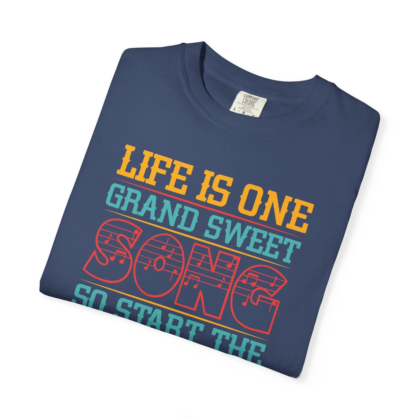 Music Graphic Design Unisex Cotton T-shirt 023