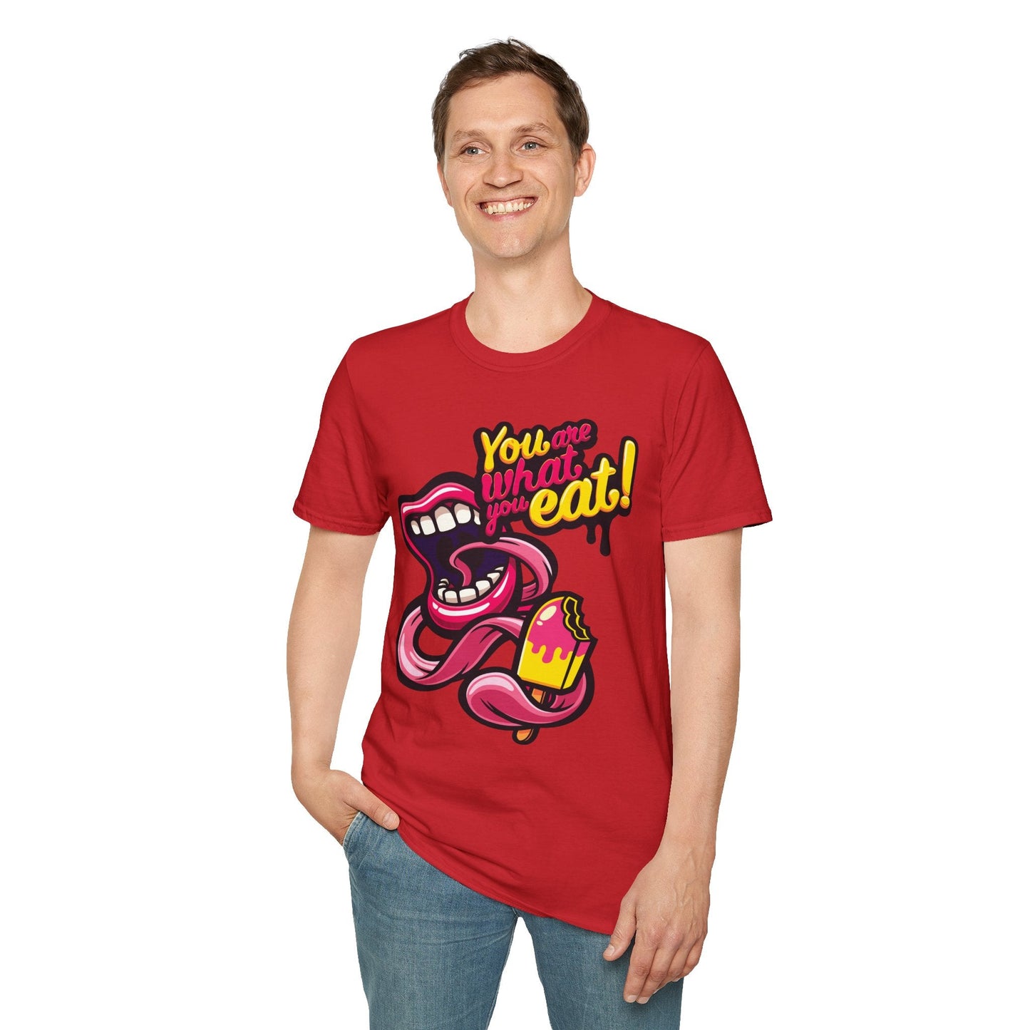 Cartoon T Shirt Animation T Shirt Funny Tee Shirt Unisex Softstyle Cotton Tee Premium