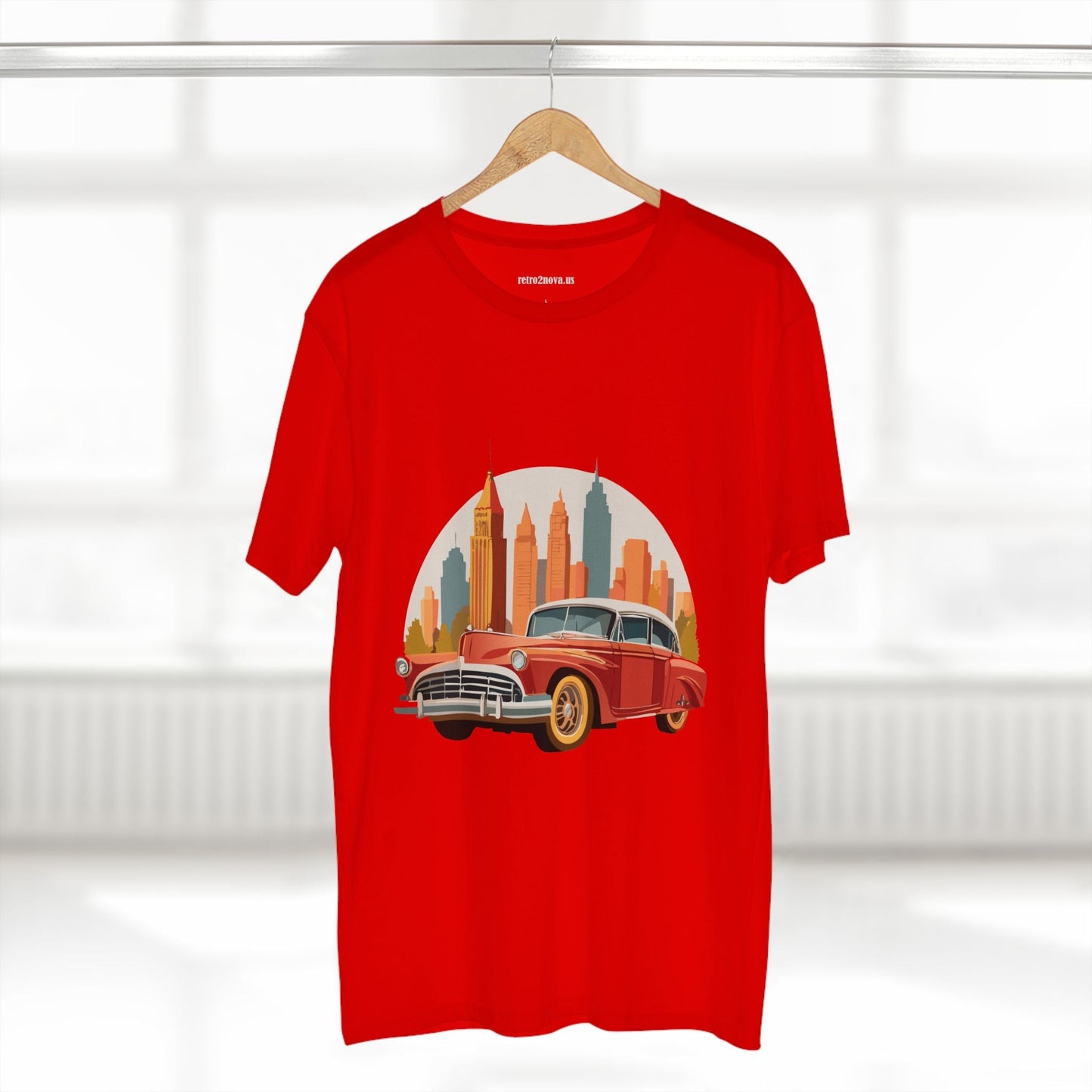 Retro Car Shirts Vintage Car Shirt RC2 Unisex Premium Cotton Tee With Original Art