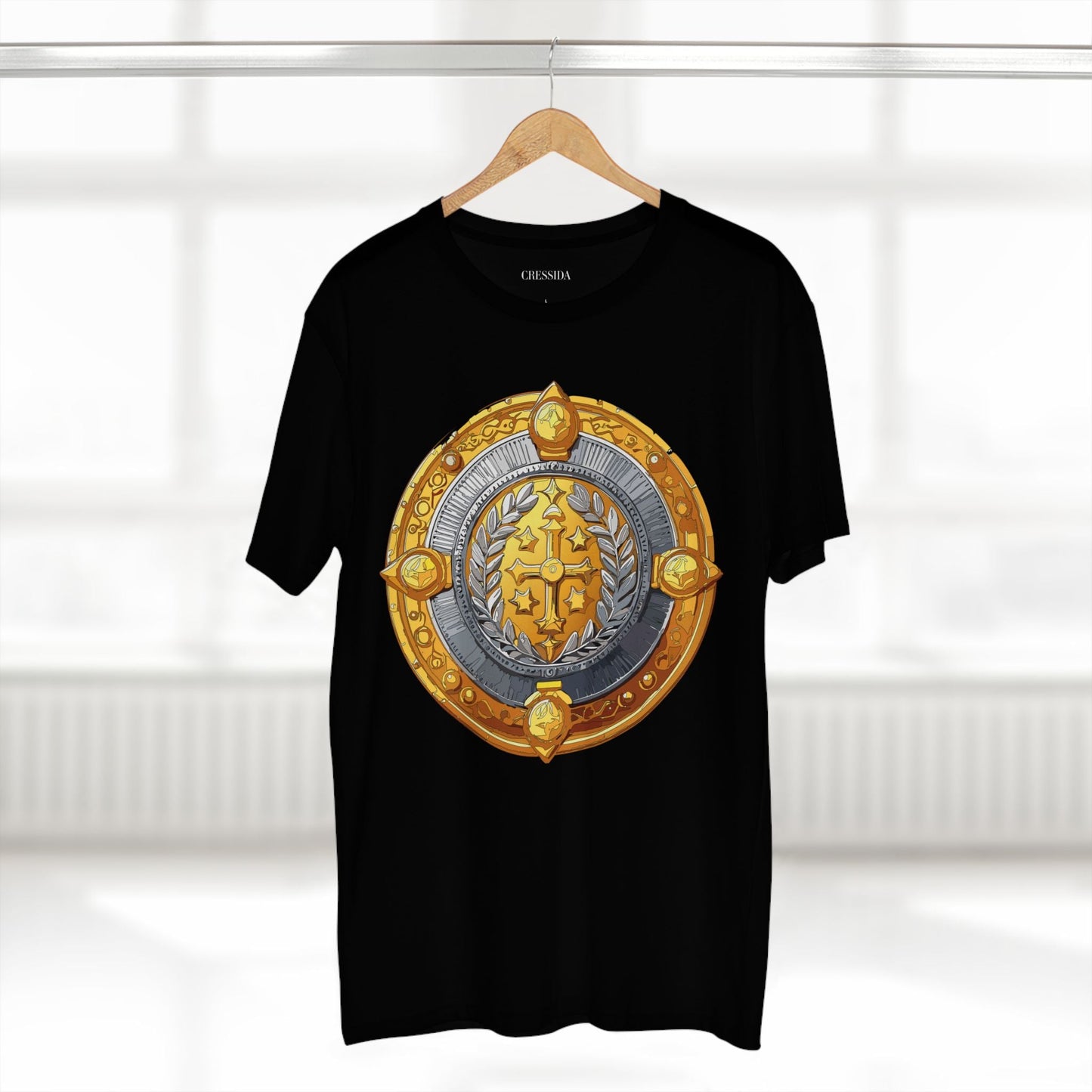 Antique Gold Coin Graphic Design T-Shirt Unisex 100 Cotton With Golden Print Artwork Tee 12