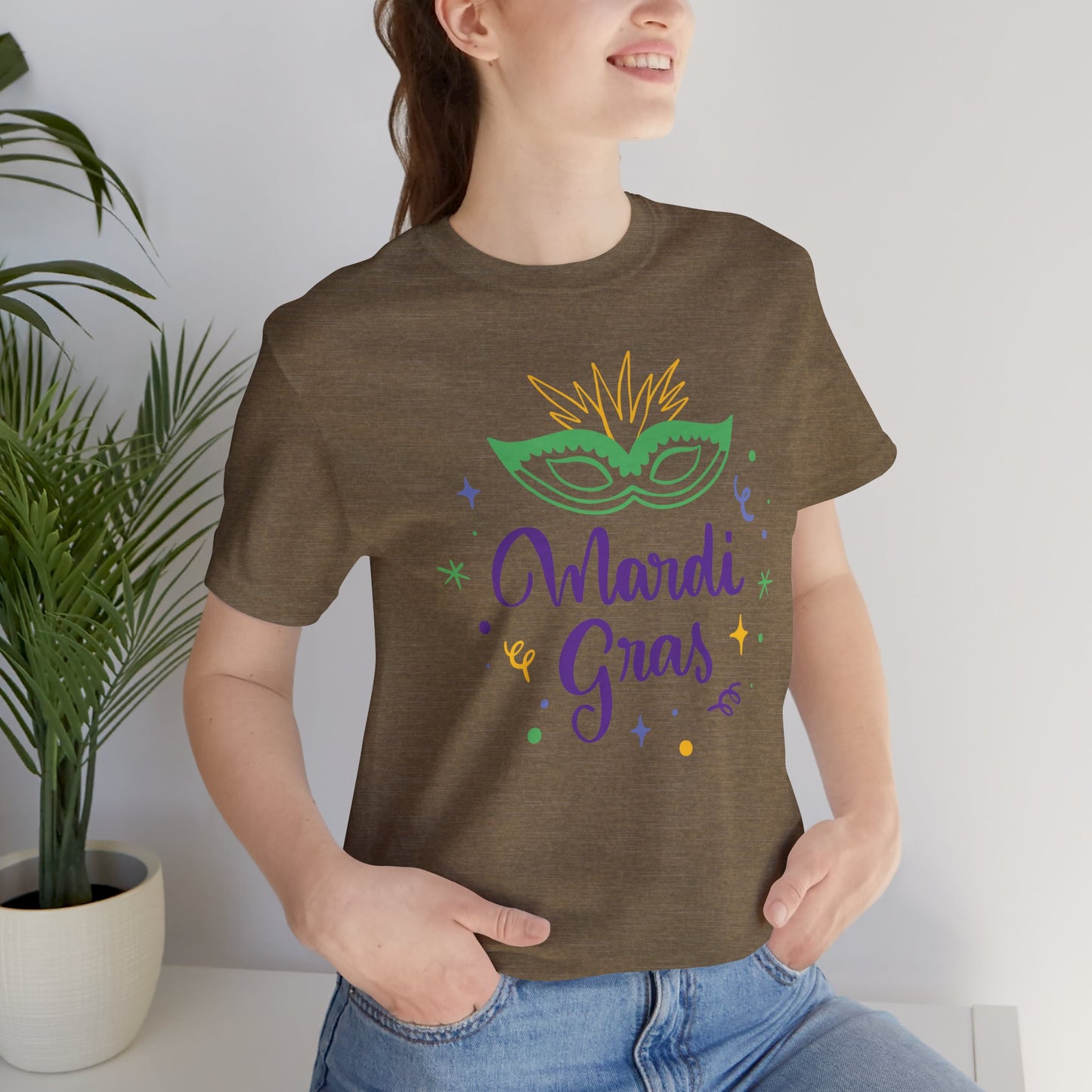 Camiseta unisex de algodón para carnaval