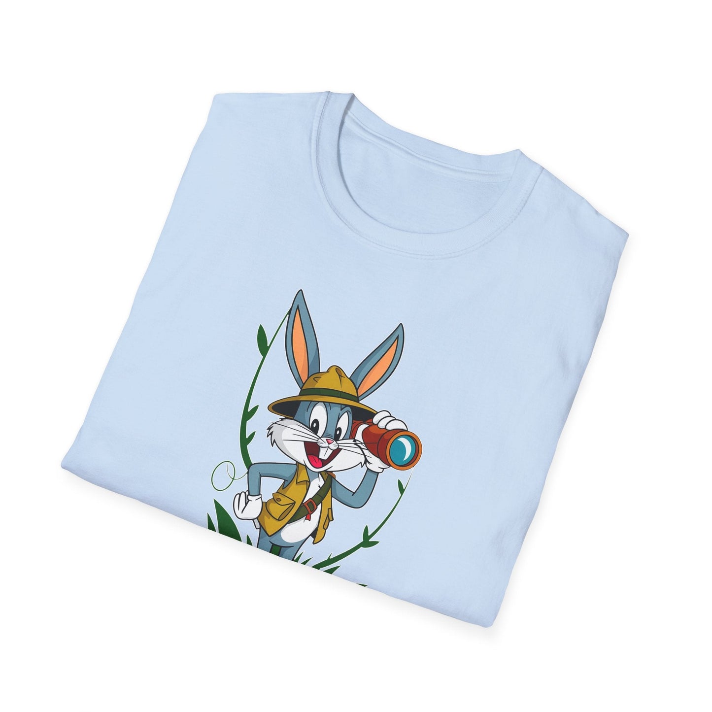 Bugs Bunny T Shirt Unisex Softstyle Gildan 64000 Cartoon Animation Graphic Tee Design