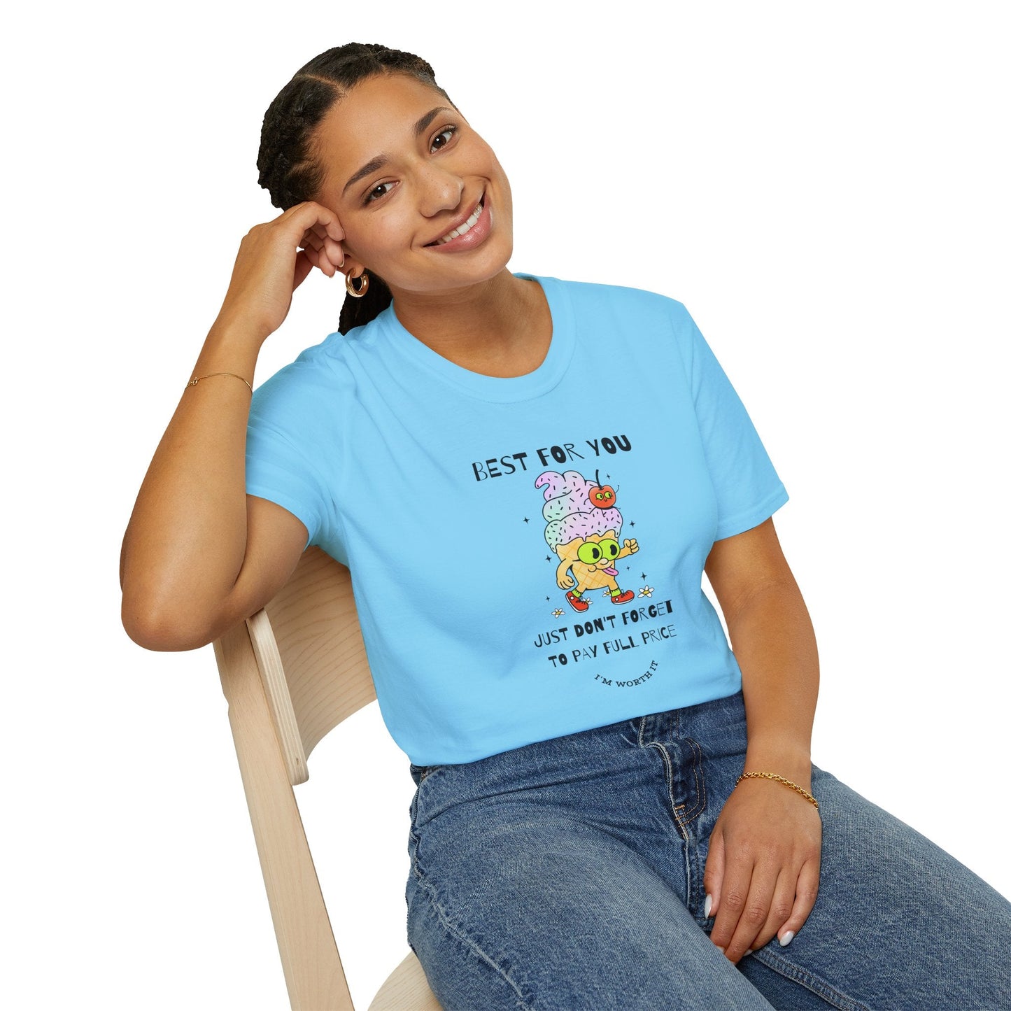 Funny Food T Shirts Unisex Softstyle Tee Cotton Gildan 64000 Short Sleeve Graphic Tee