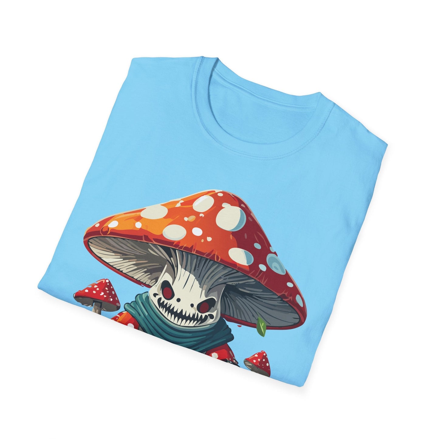 Unisex Mashroom T Shirt Funny Fungus Inspired Design Gildan Softstyle 64000 Tee Shirt