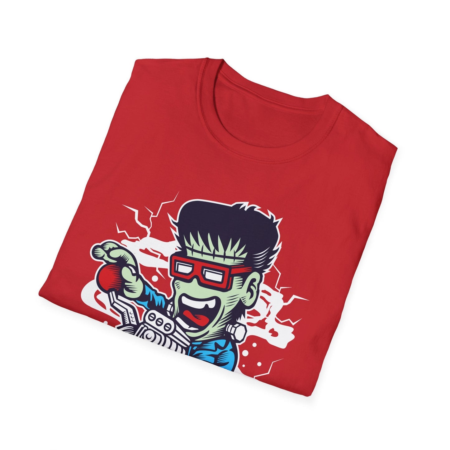 Cartoon T Shirt Animation Tee Funny Unisex Softstyle Gildan 64000 100 Percent Cotton