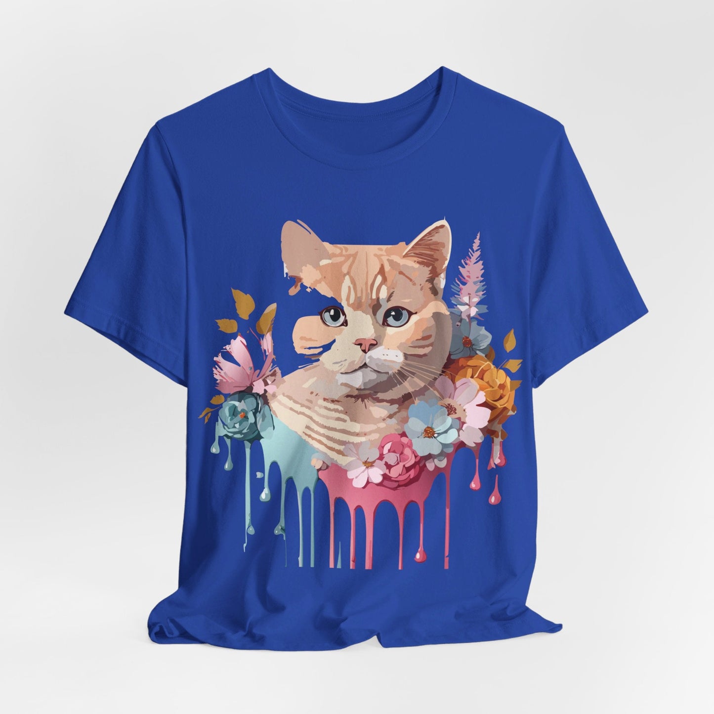 Adelpha Cat Graphic T Shirt Unisex Short Sleeve Art Design Tee Vintage Inspired