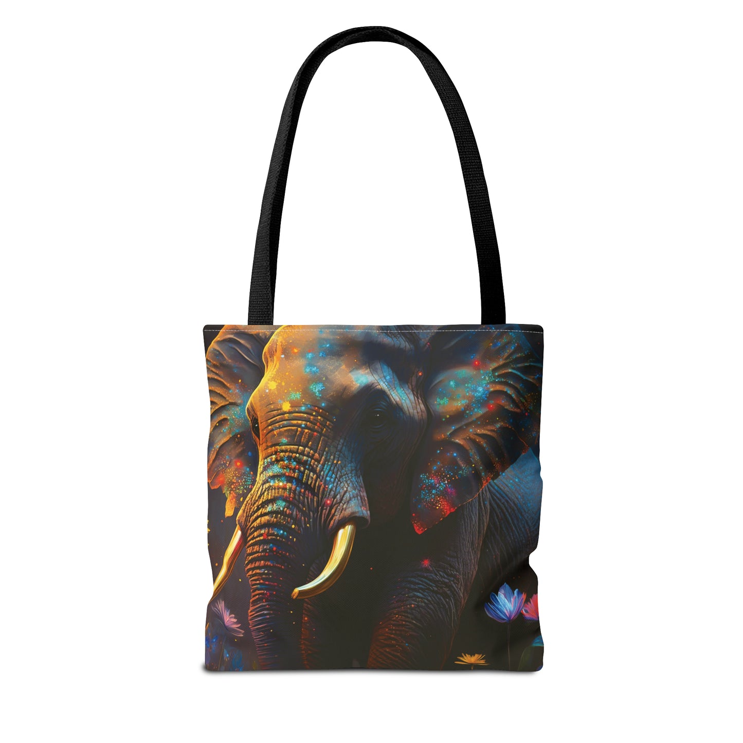 Canvas Bag with Animal Prints