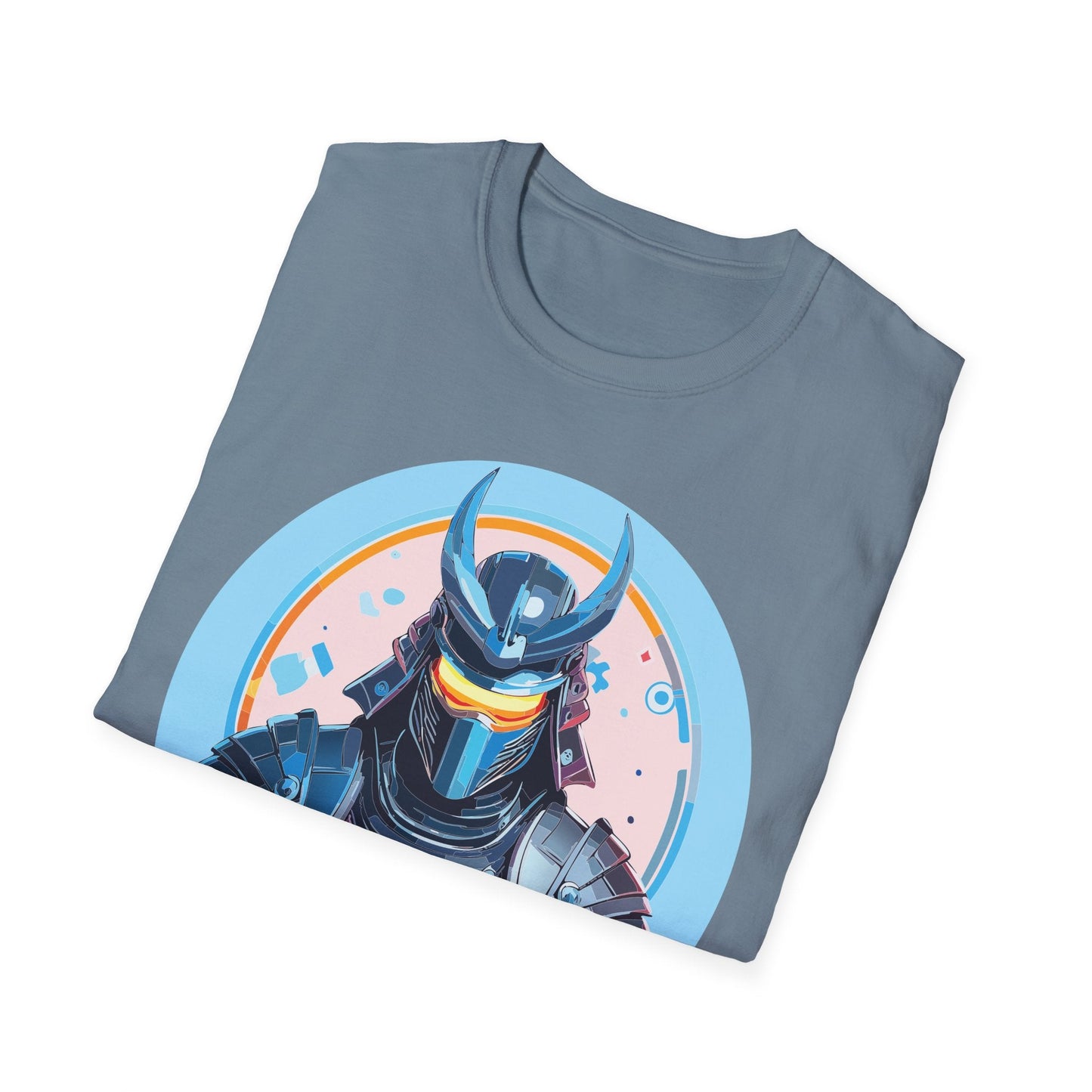 Samurai T Shirt Unisex Softstyle 64000 Tee Lightweight Comfortable 100 Percent Ring Spun Cotton