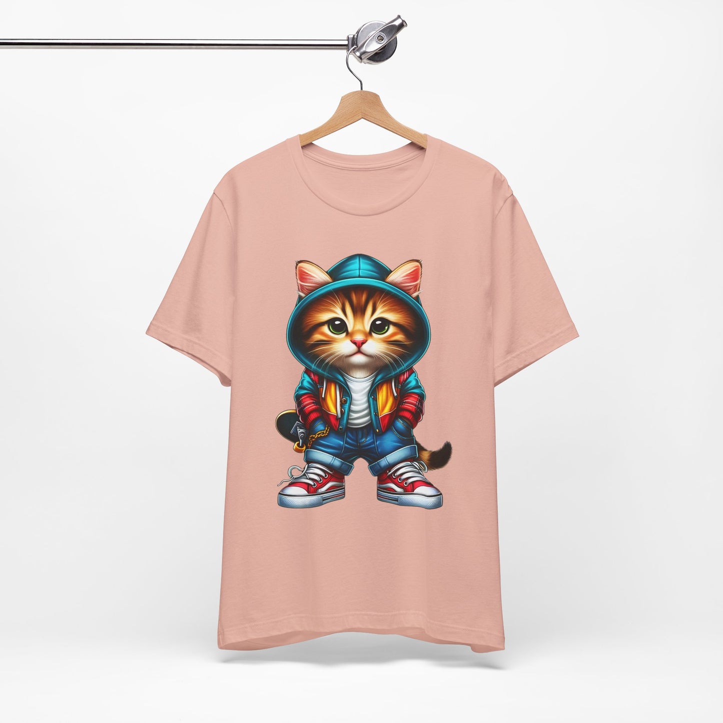 Mina Cool Cat Tee Shirt, Funny Cat T-Shirt, Pet Shirt, Animal Tees, Funny Animal T-Shirt, Graphic Tee