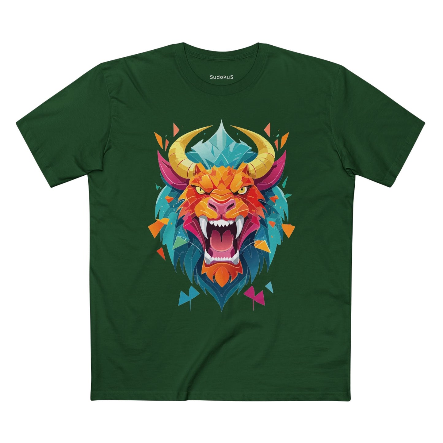 Cartoon Monsters Graphic Unisex 100 Cotton Staple Tee 16