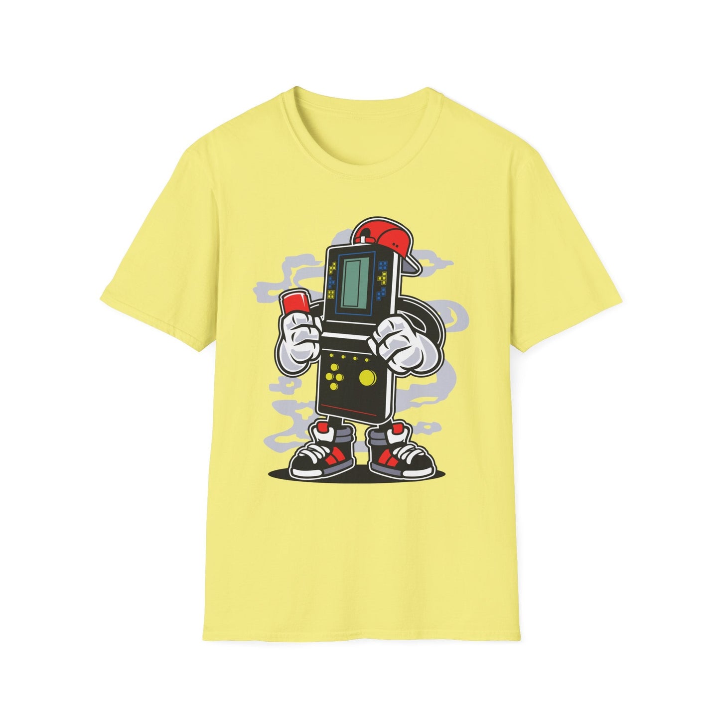 Cartoon T Shirt Animation Funny Unisex Softstyle 100 Percent Ring Spun Cotton Tee