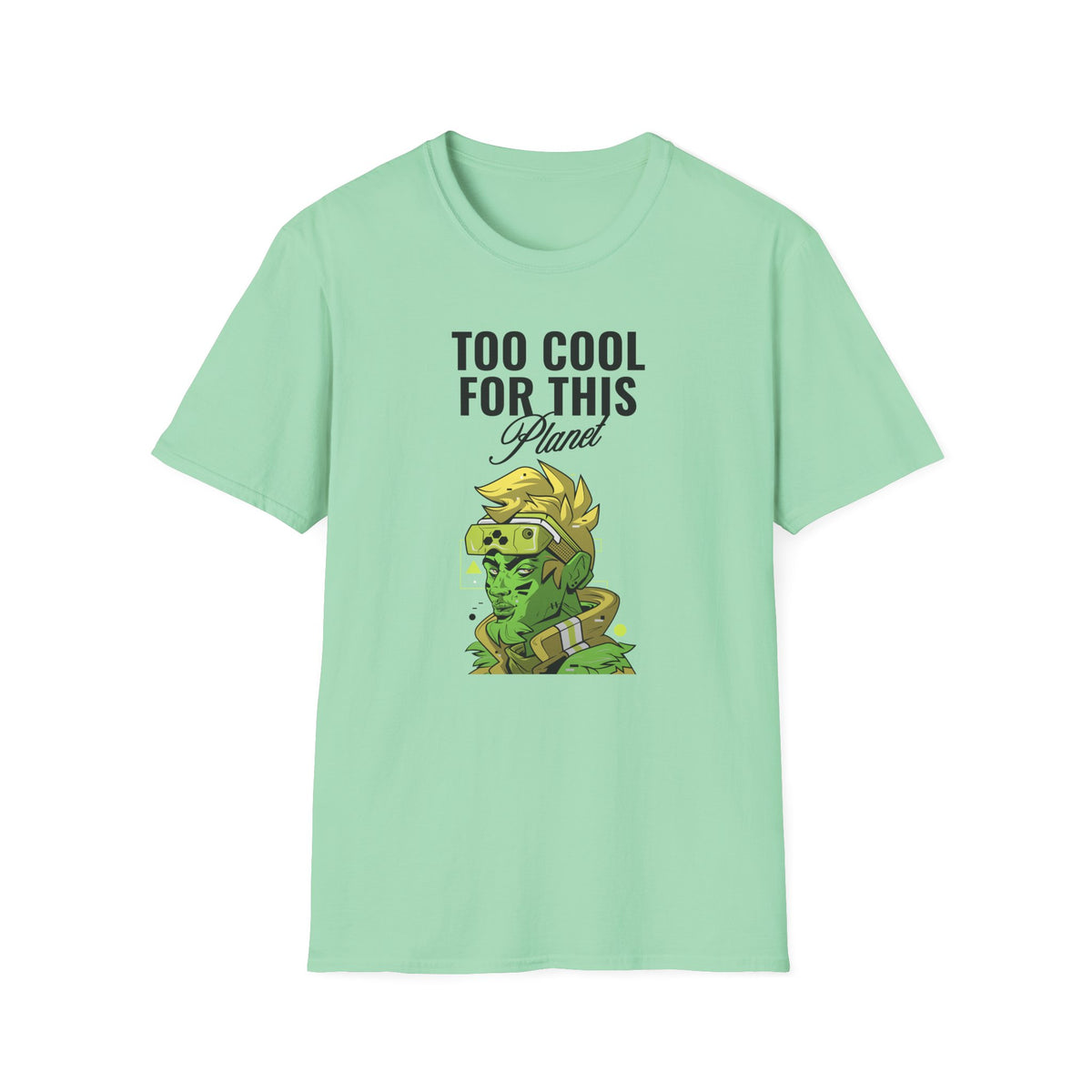 Funny UFO Aliens Graphic Tee Gildan Unisex 100 Cotton Tee Shirt - 20