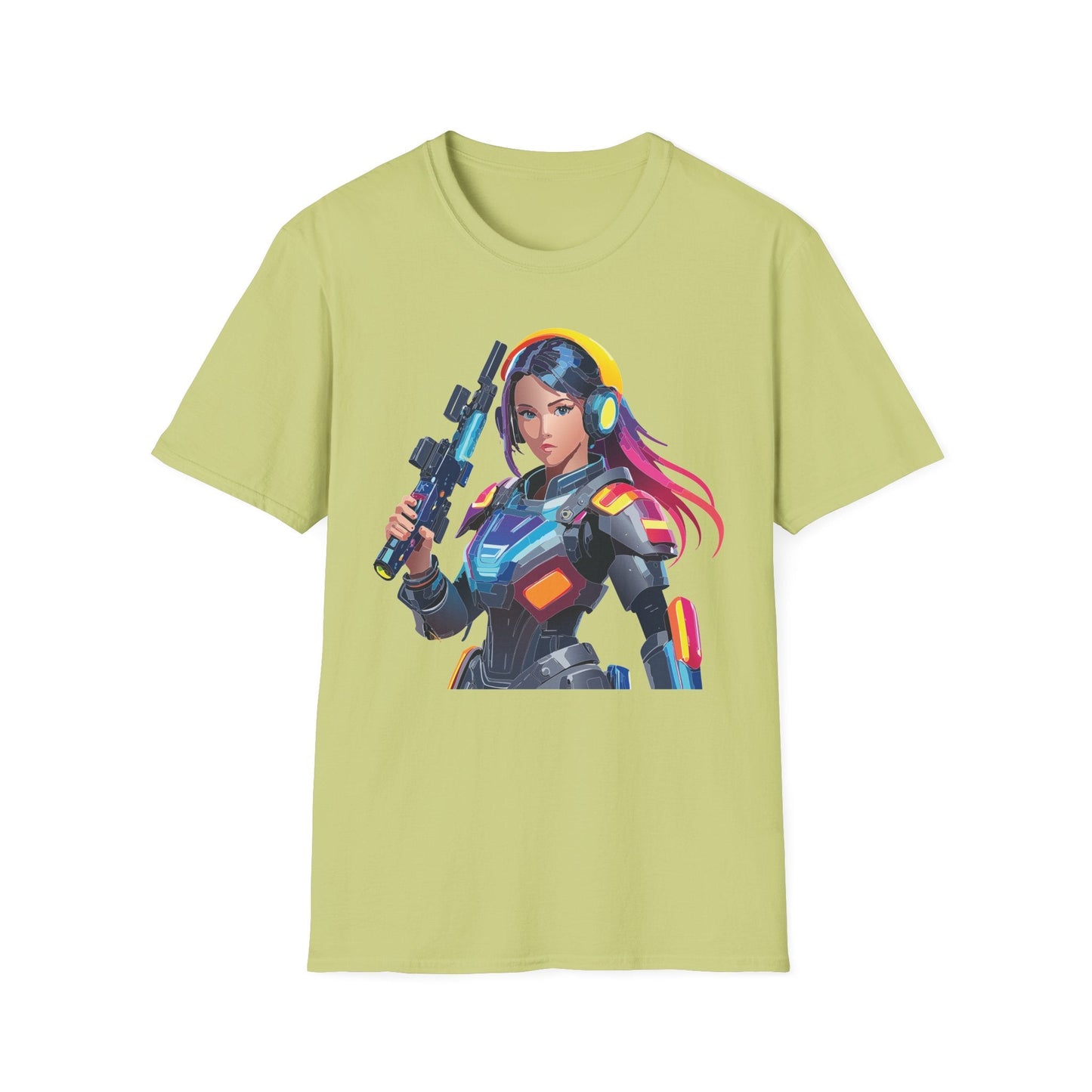 Robocop T Shirt Unisex Softstyle 64000 Graphic Tee With Robocop Art Design Premium