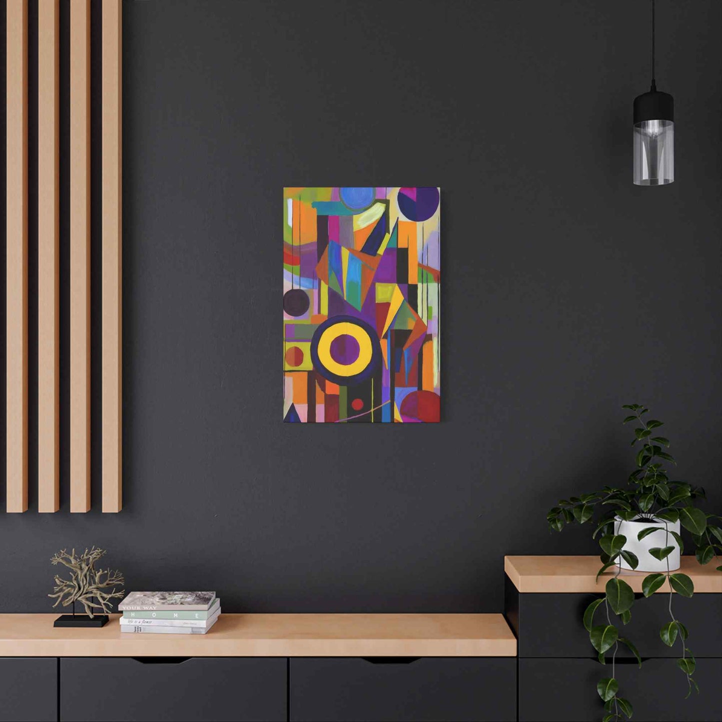 Abstract Painting Print Canvas 20x24,20x30,24x30, 24x32,24x36,30x40, 32x48,36x48,40x60 Pine-Wood Inner Frame ABS-2
