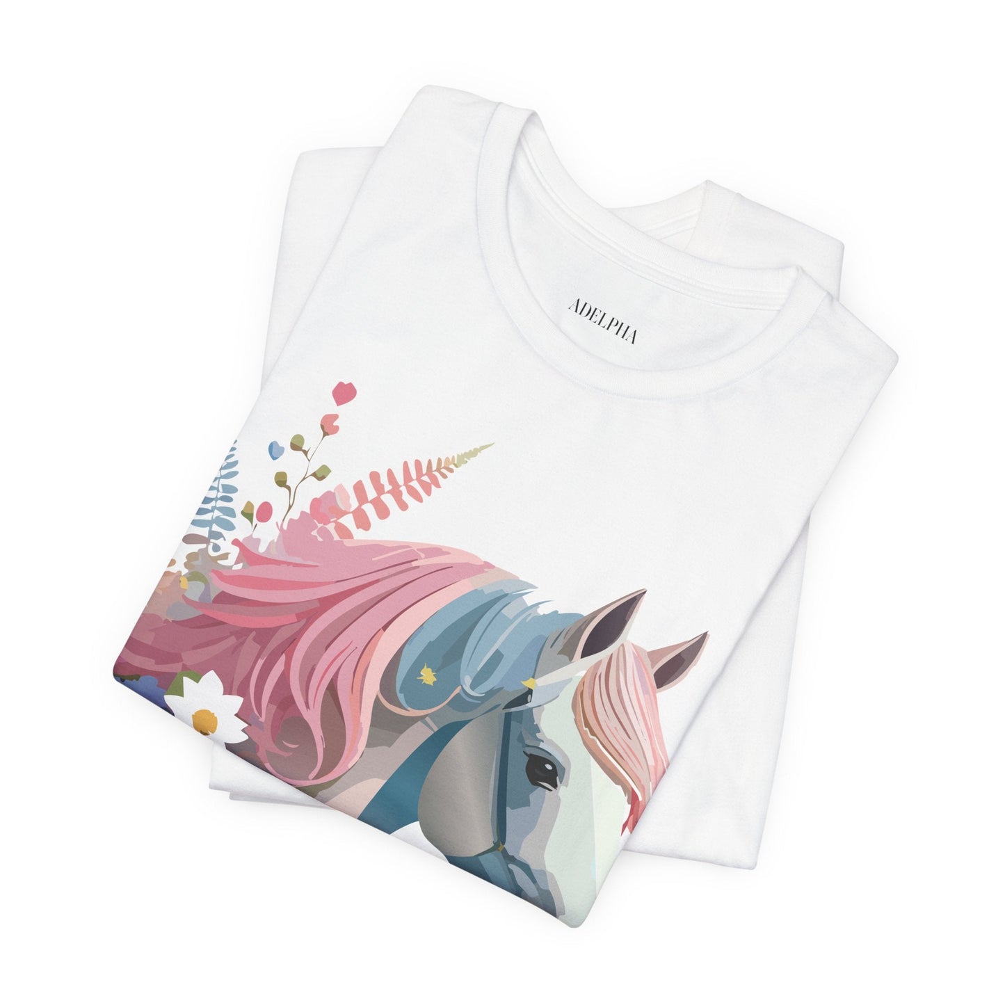 Horse Graphic Unisex 100 Cotton Vintage Animal Art T-Shirt 3