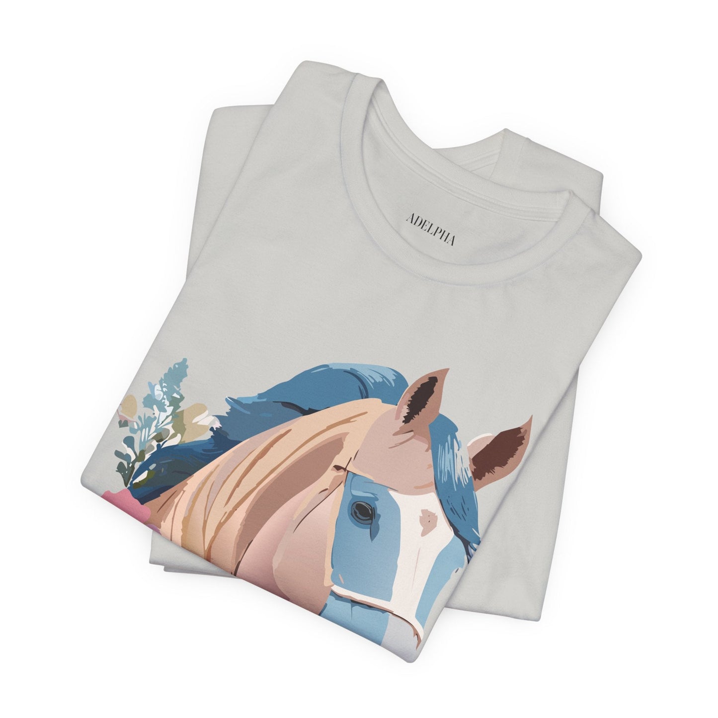 Horse Graphic Unisex 100 Cotton Vintage Animal Art T-Shirt 13