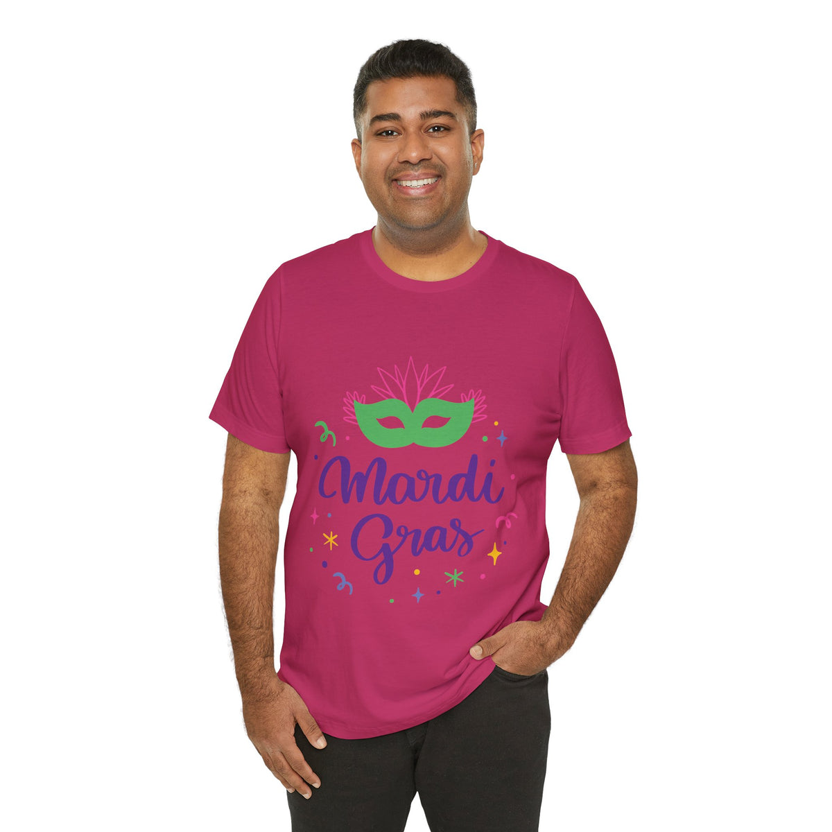 Camiseta unisex de algodón para carnaval