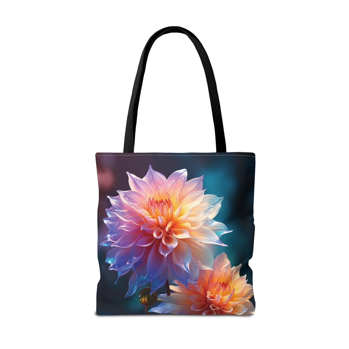 Canvas Bag with Floral Prints