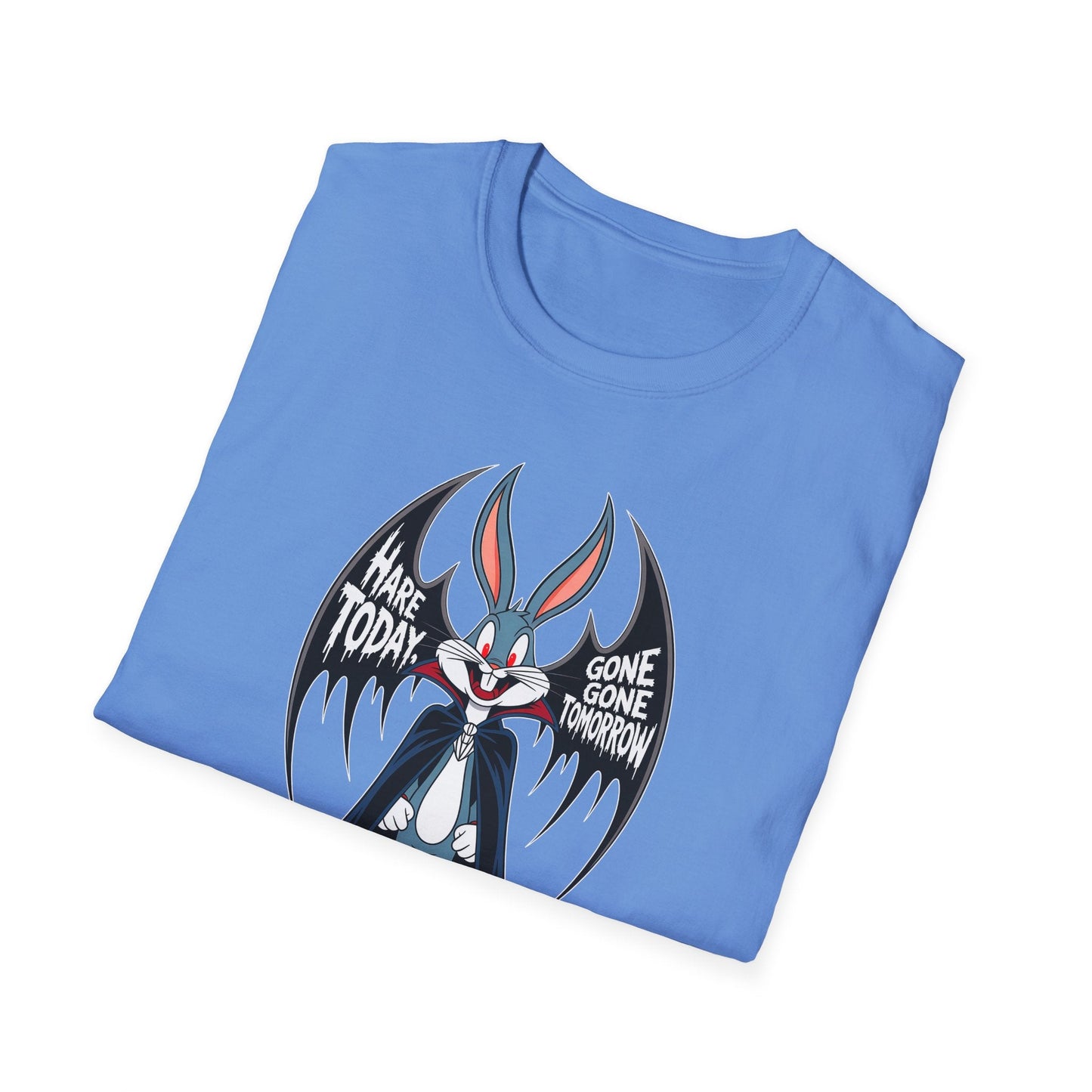 Bugs Bunny T Shirt Cartoon Art Design Unisex Gildan Softstyle 100 Percent Ring Spun Cotton
